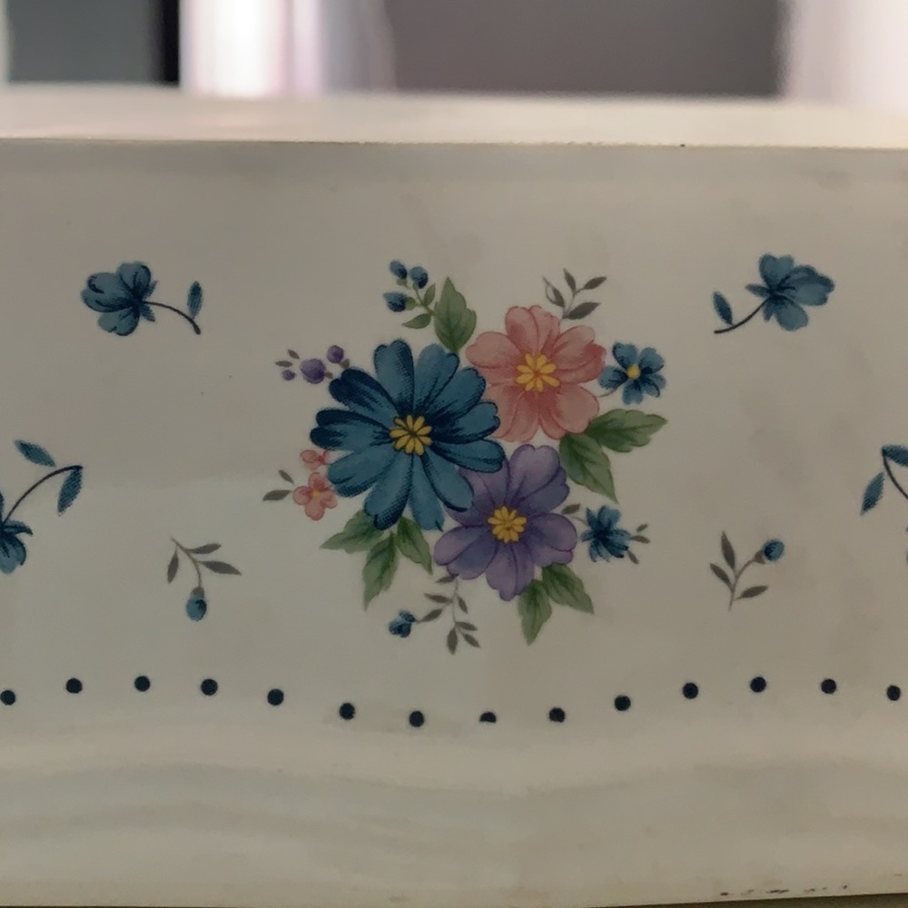 Vintage JMP marketing provincial bouquet stoneware
